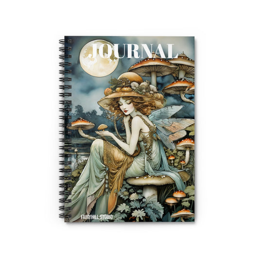 Spiral Notebook -Mushroom Fairy / Art