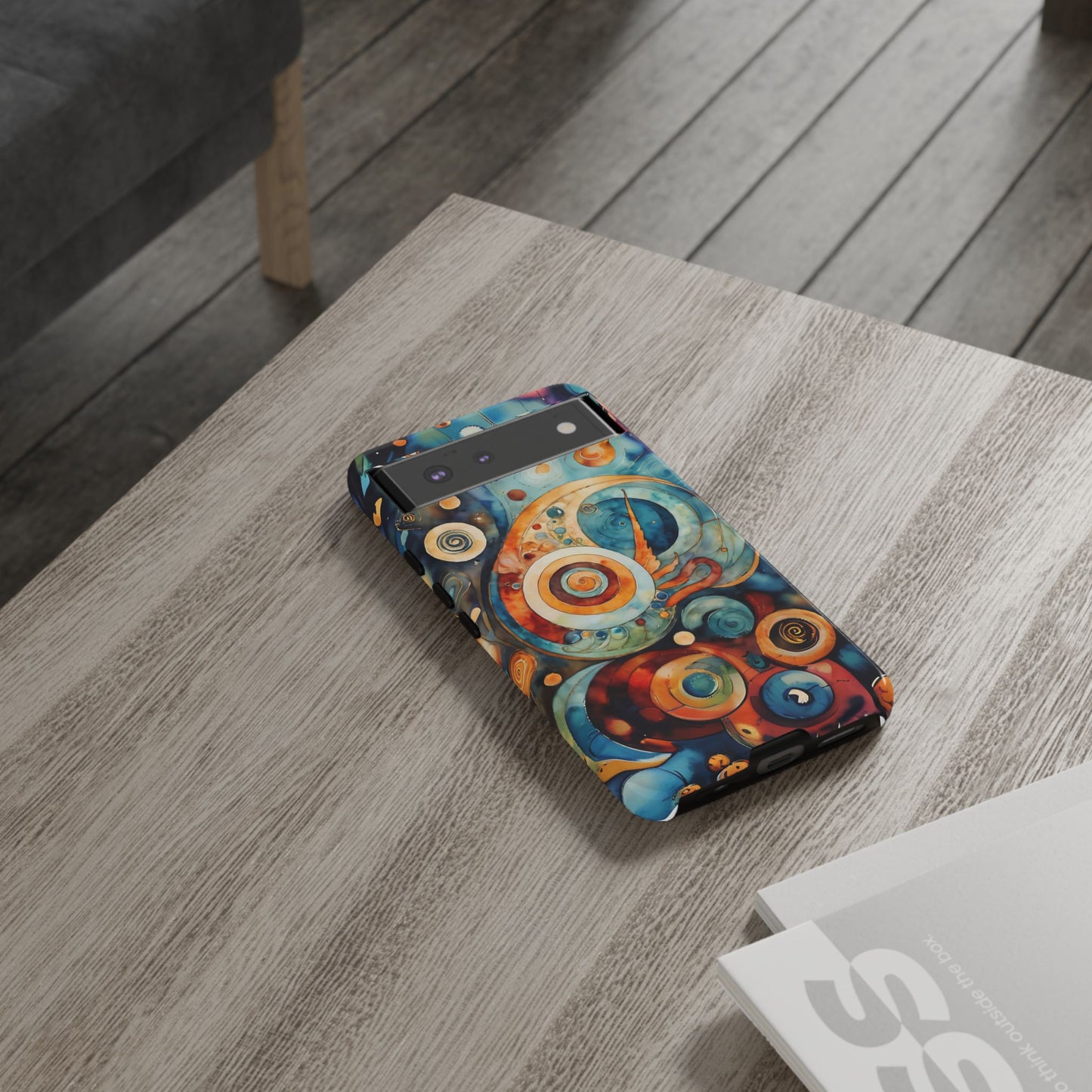 Phone Cases - Beautiful Abstract Circular Art Design