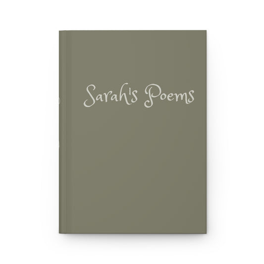 Custom Moss Hardcover Journal