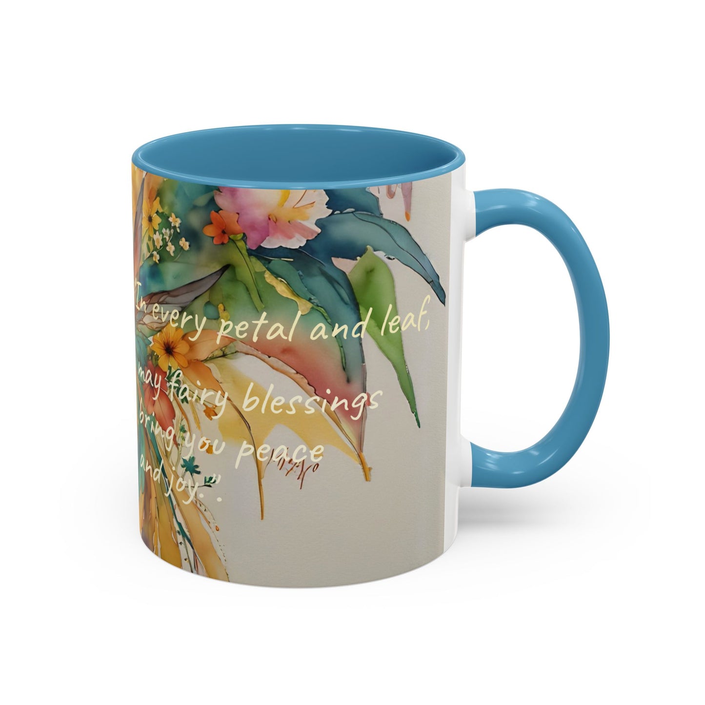 Garden fairy-Themed Coffee Mug - 11 & 15oz Accent Mug for Fairy Lovers