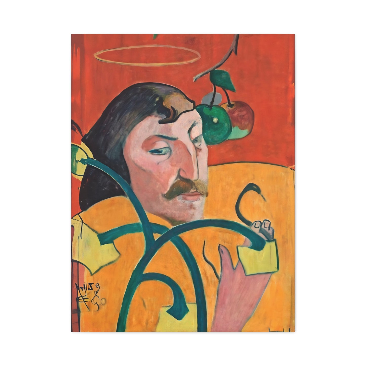 Canvas Print - Gauguin Self-Portrait