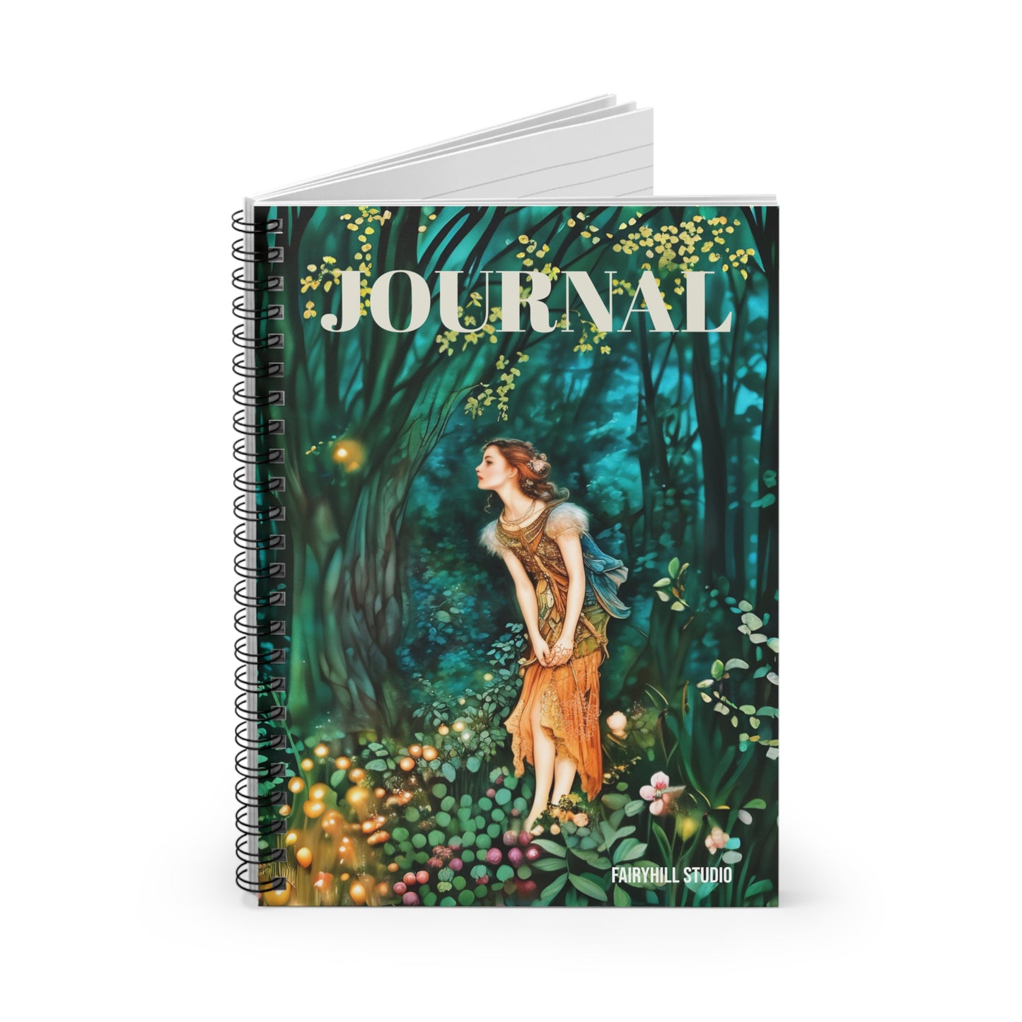 Spiral Notebook - Midsummer Fairy Forest
