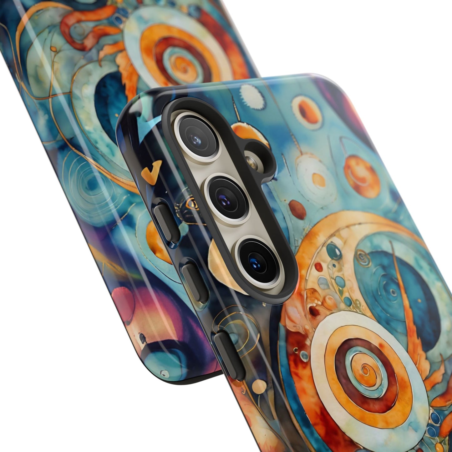Phone Cases - Beautiful Abstract Circular Art Design