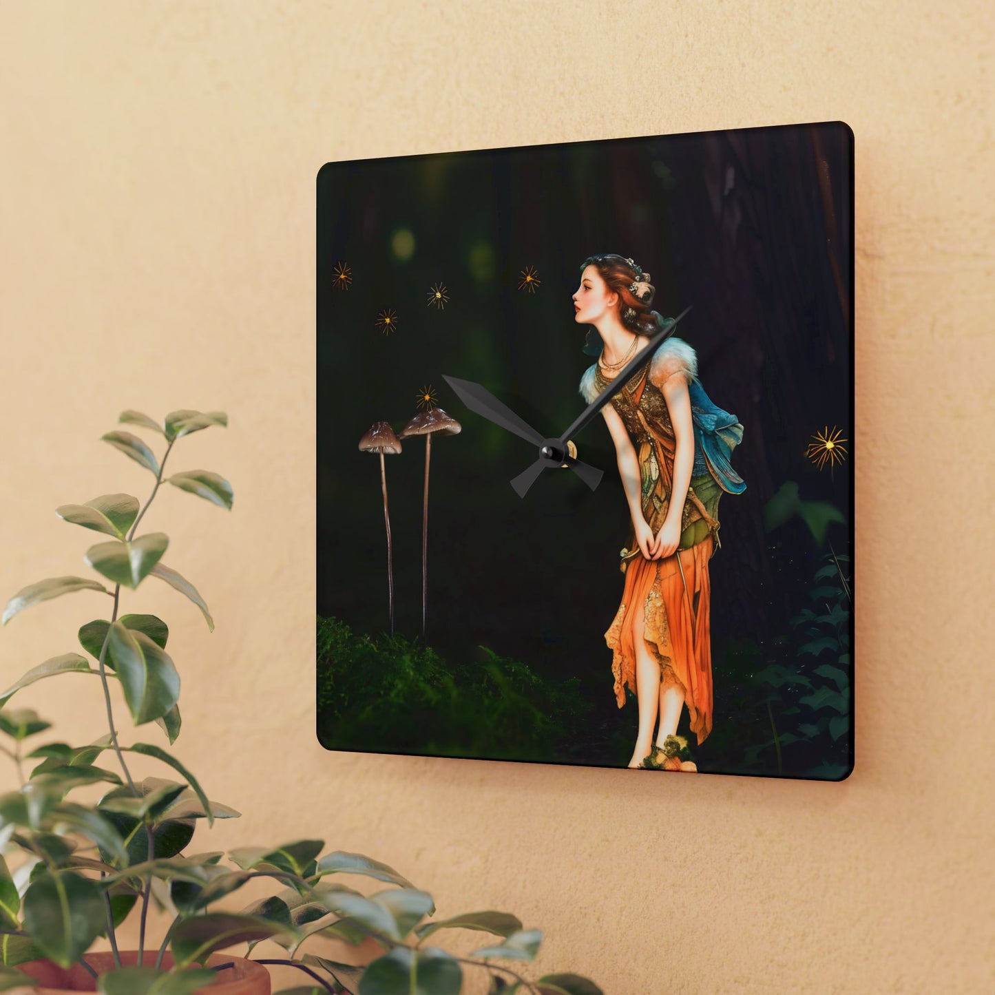 Fairy Forest  Wall Clock