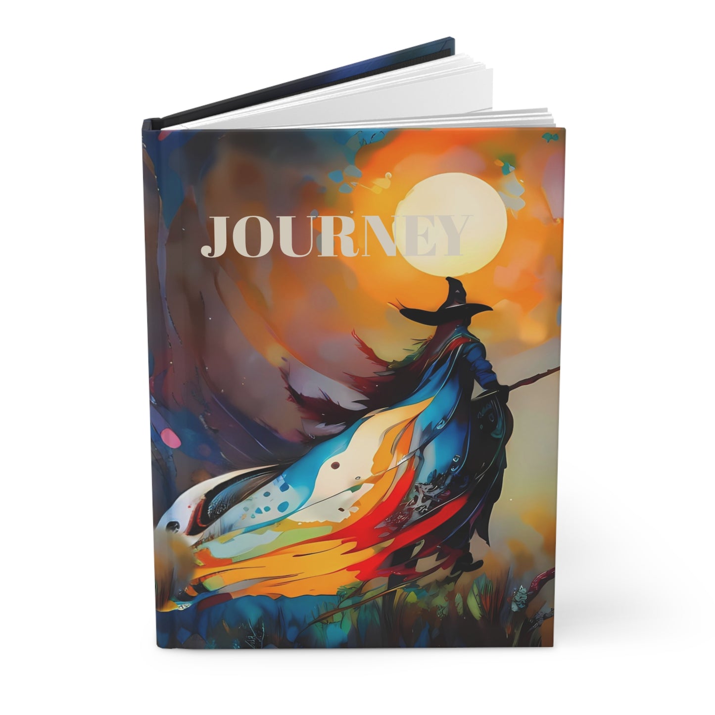 Hardcover Journal Be The Light Journal Art