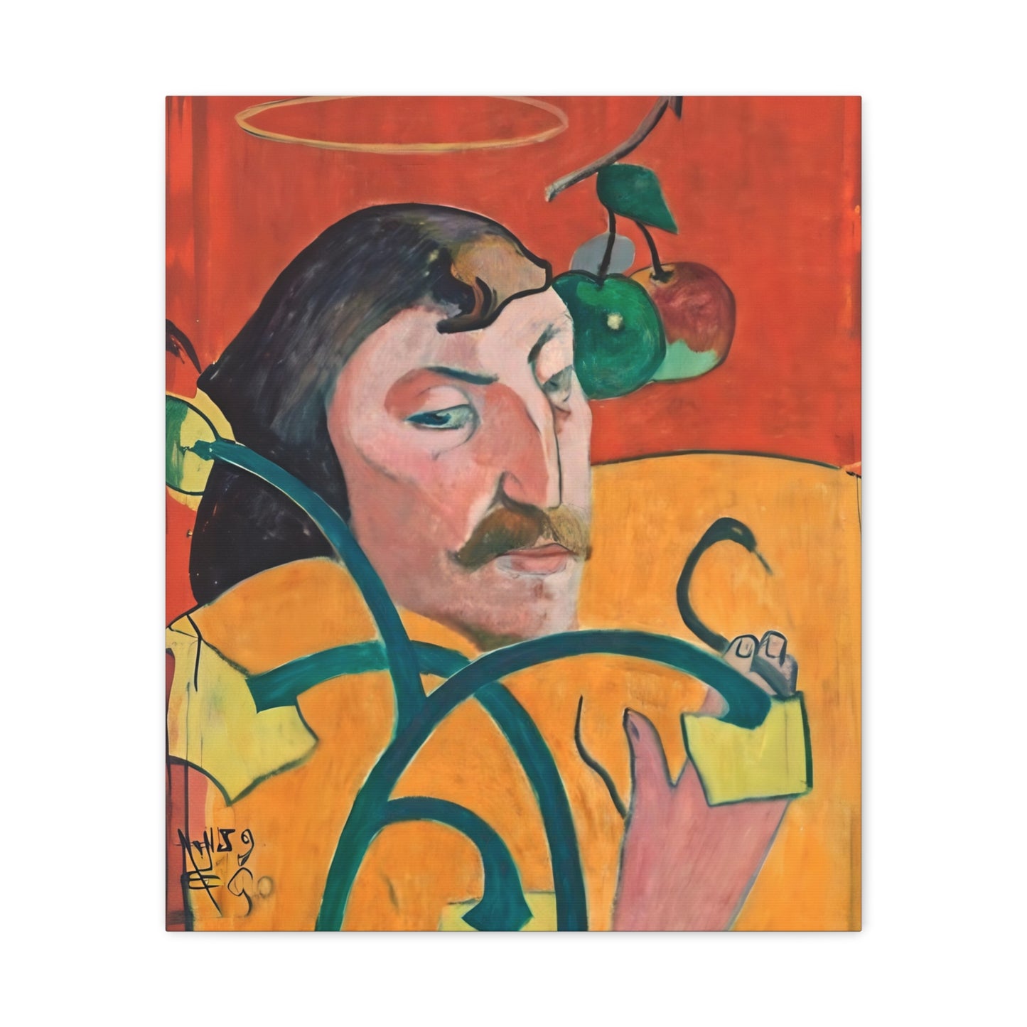 Canvas Print - Gauguin Self-Portrait