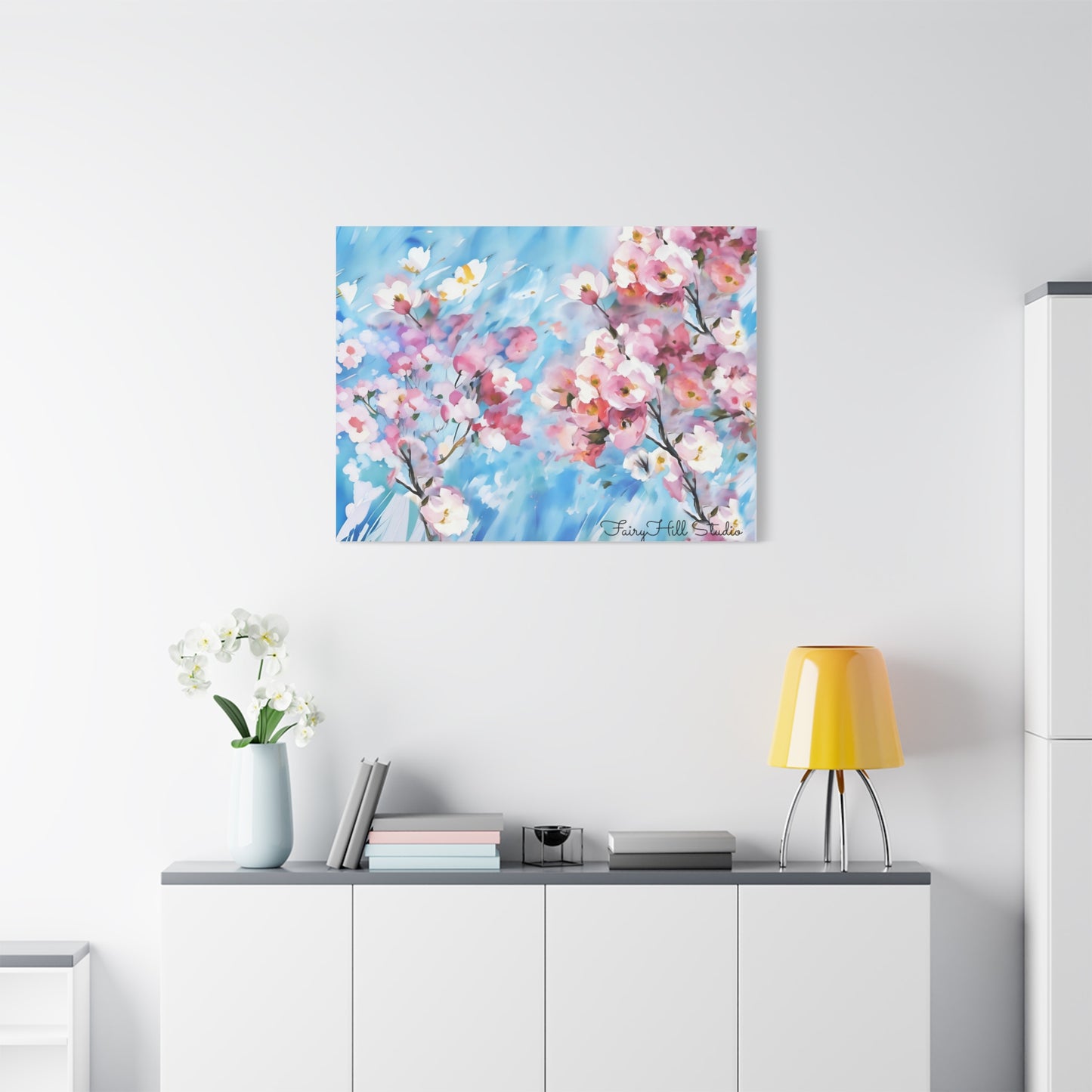 Canvas Wall Art - Floral Cherry Blossom