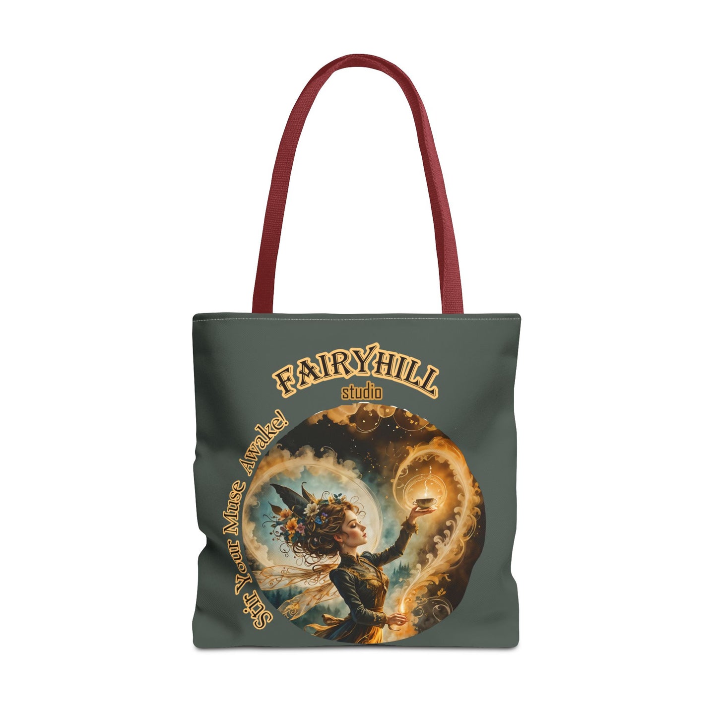 Fairy Tote Bag Embrace your Muse Art Coffee Lover Gift