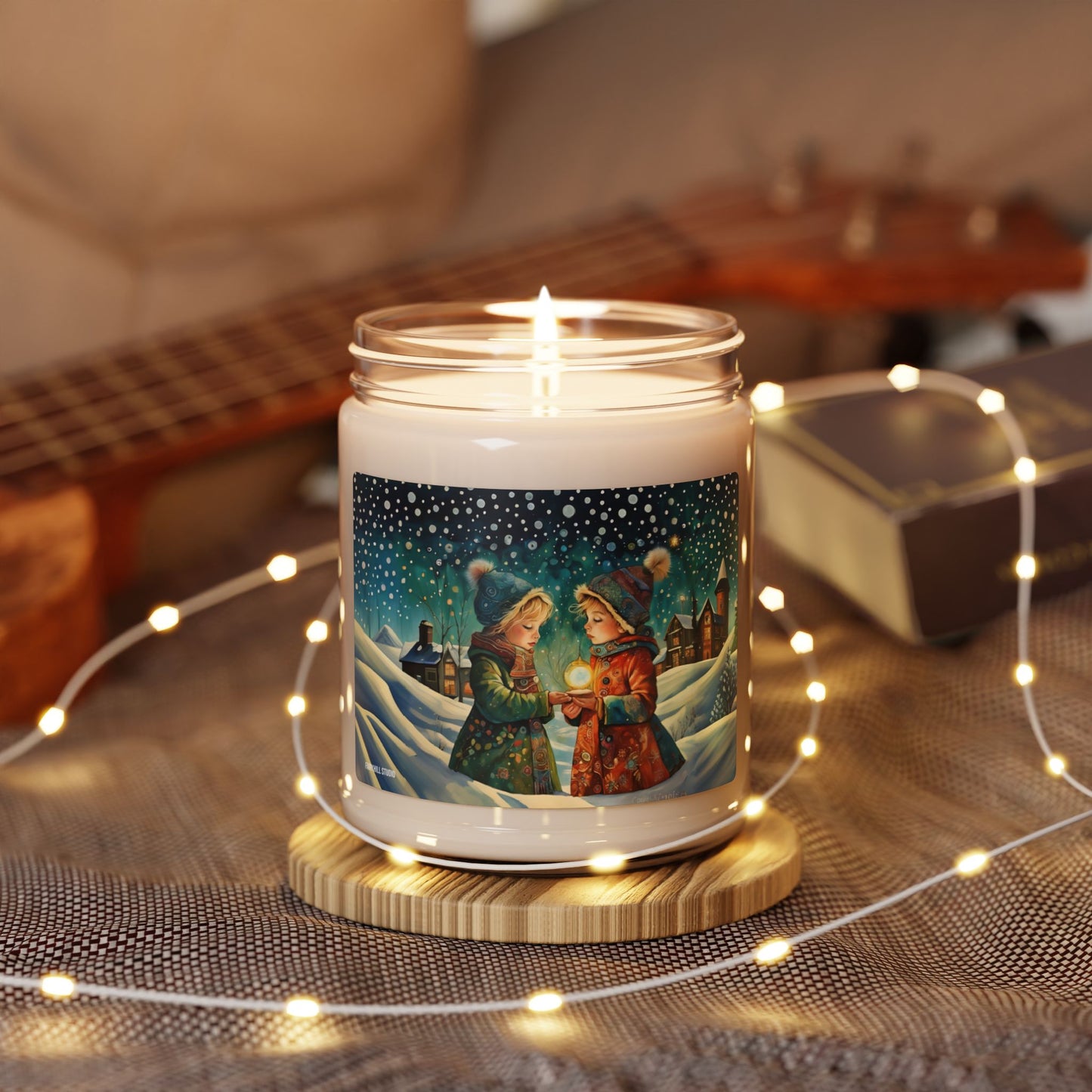 Floral Aromatic Soy Candle - 9oz | Hand-poured Scented Candle for Relaxation & Home Decor