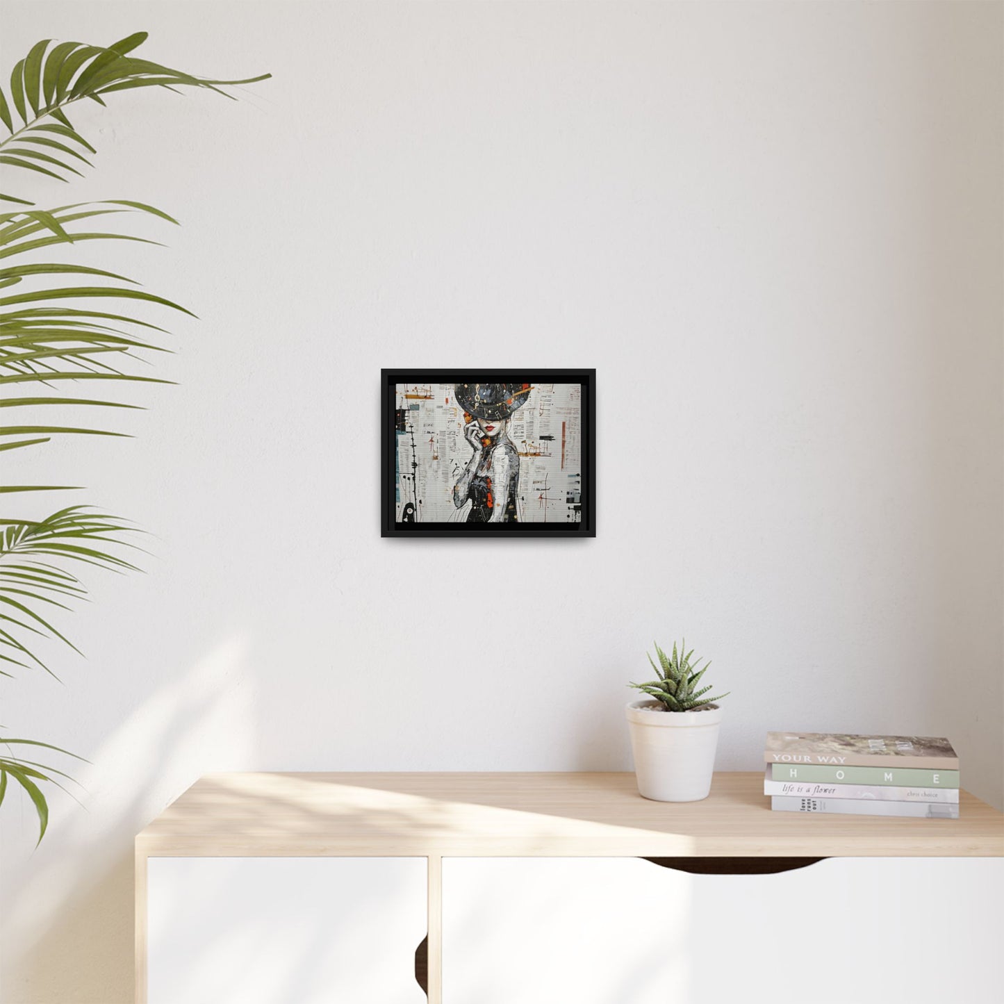 Framed Art Print - Contemporary Wall Decor, Urban Aesthetic, Gallery Style Artwork, Gift for Art Lovers, Modern Home Decor