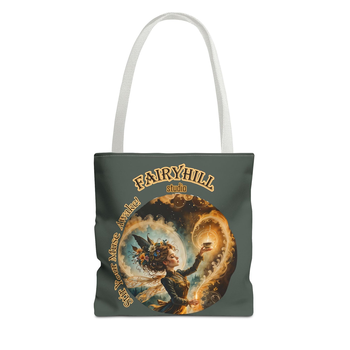 Fairy Tote Bag Embrace your Muse Art Coffee Lover Gift