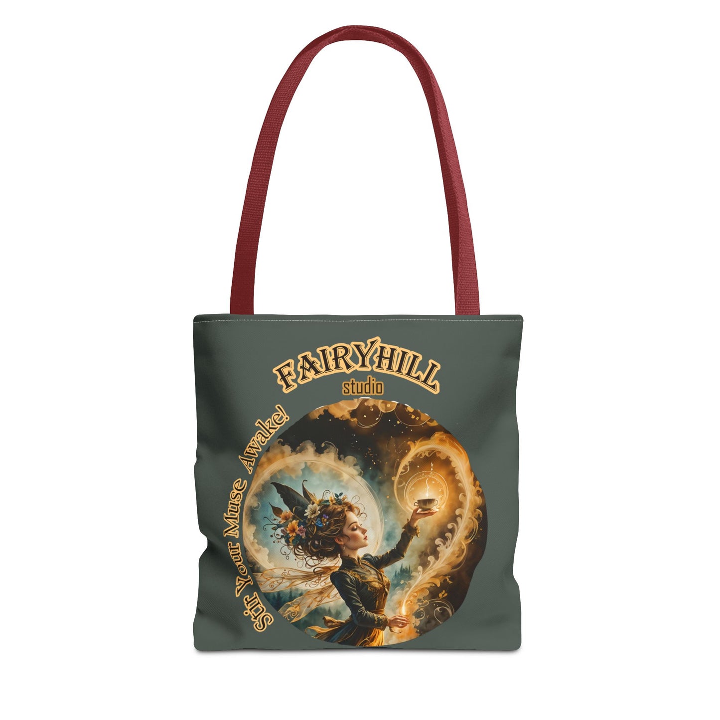 Fairy Tote Bag Embrace your Muse Art Coffee Lover Gift