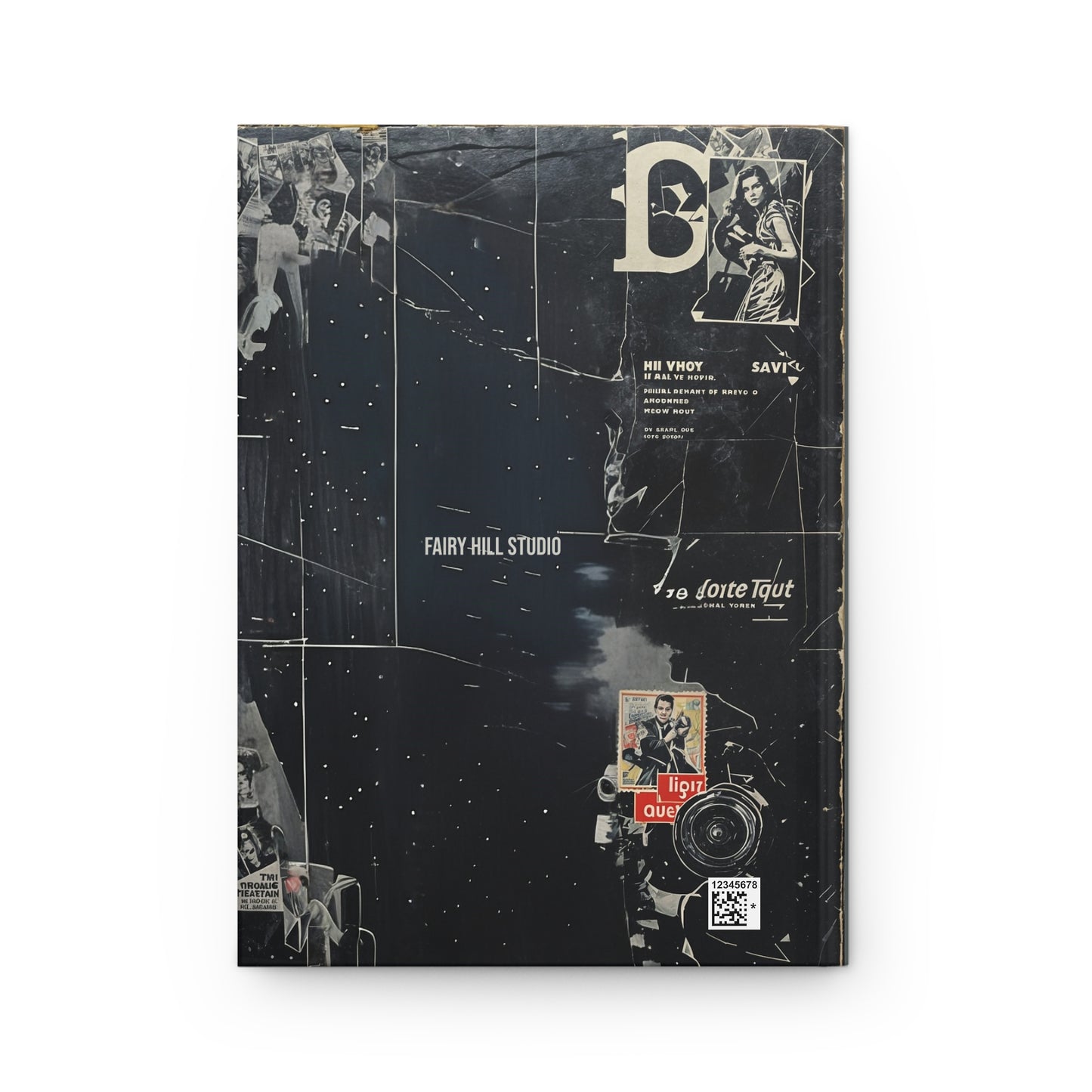 Vintage Hollywood Star Hardcover Journal