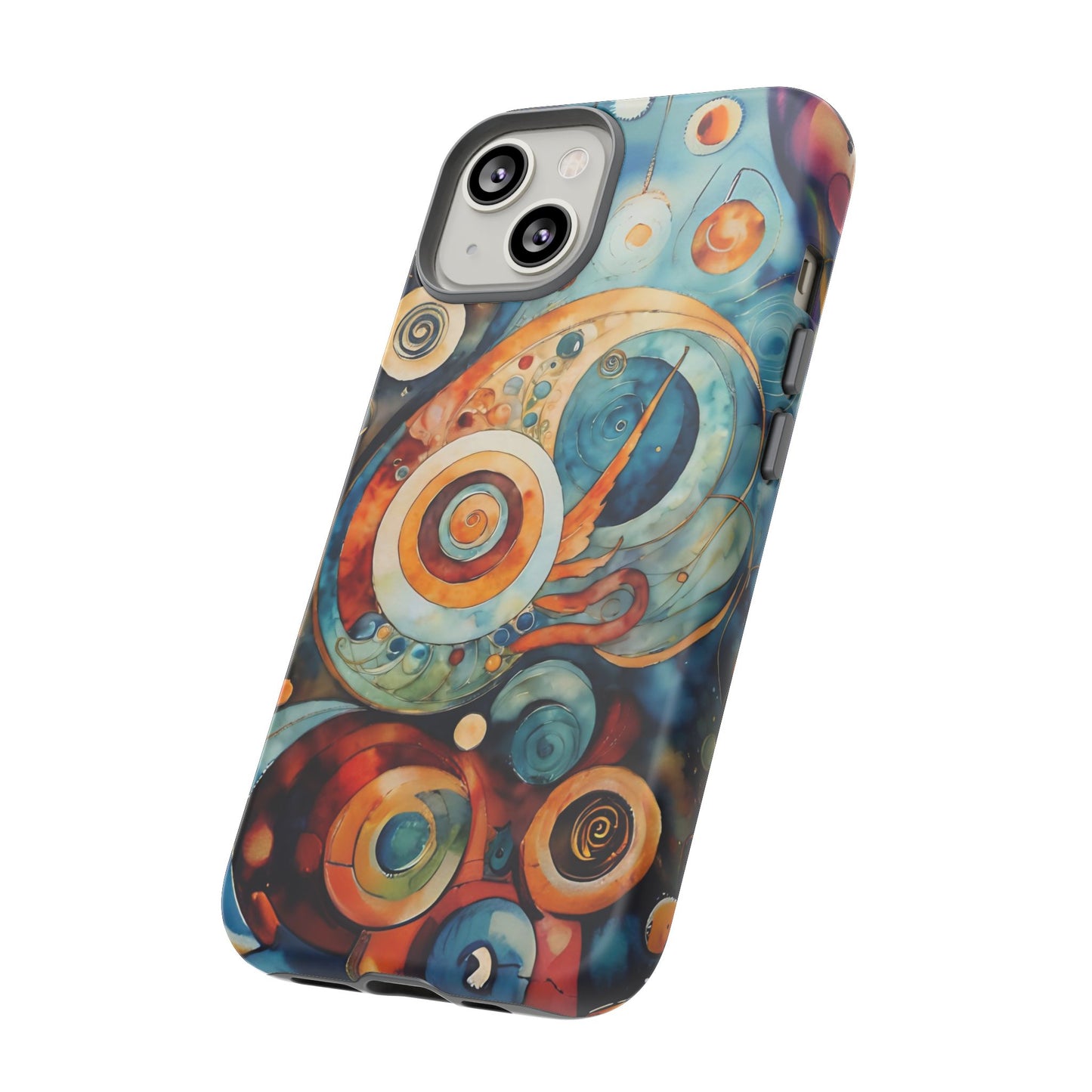 Phone Cases - Beautiful Abstract Circular Art Design