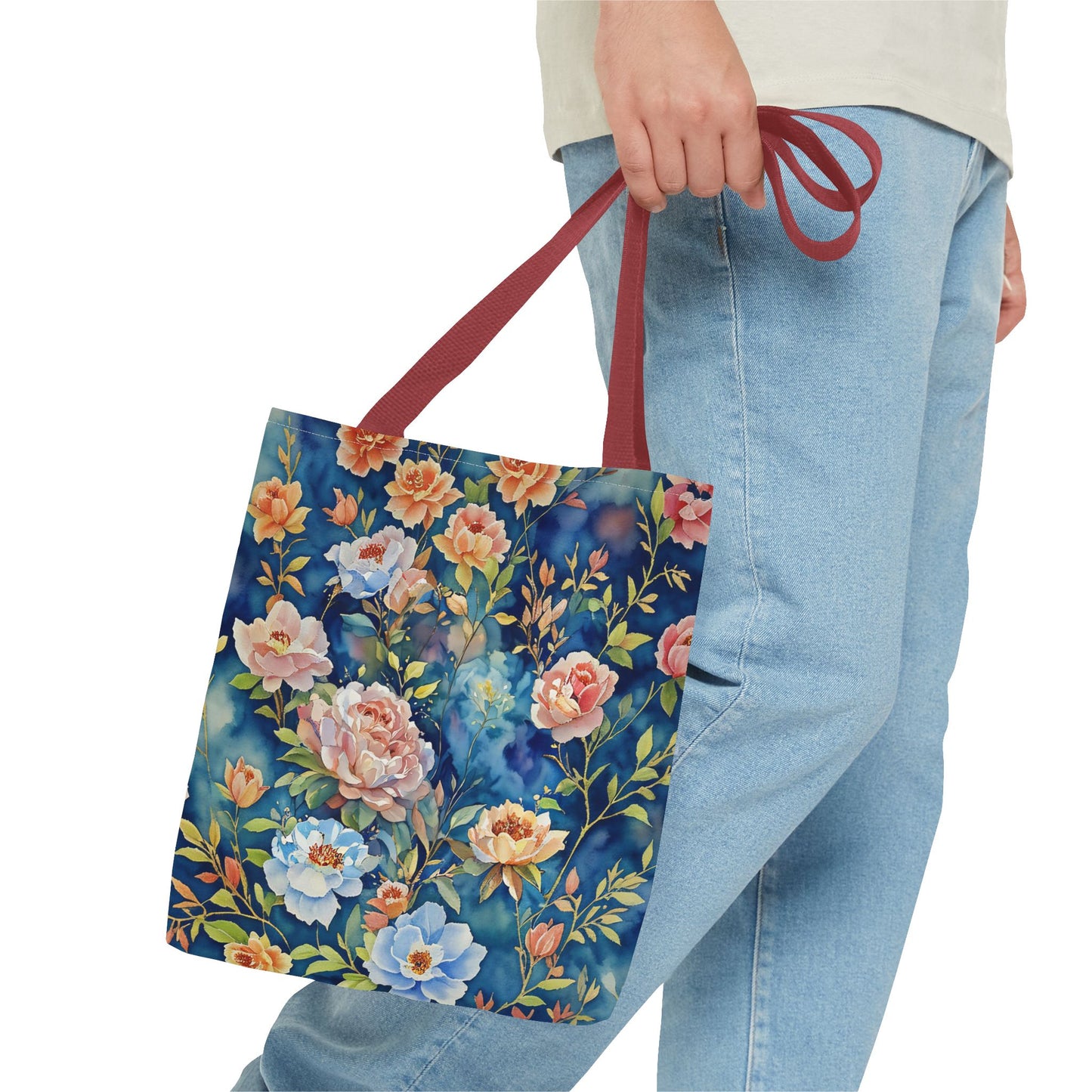 Paisley flowers Lover Tote Bag