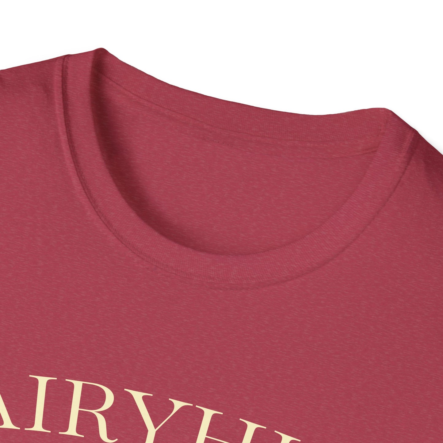 Unisex Softstyle T-Shirt with Retro Fairythili Design, Casual Wear, Graphic Tee, Gift Idea, Vintage Apparel