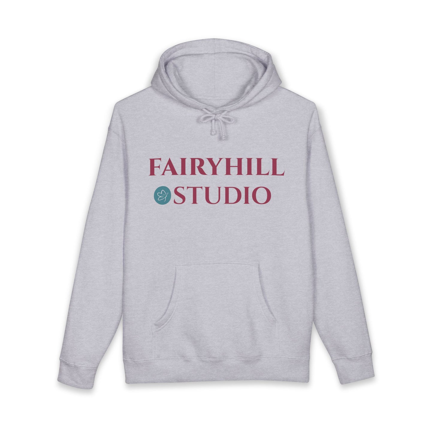 Fairyhill Studio Hoodie — Minimal Logo Pullover for Creatives