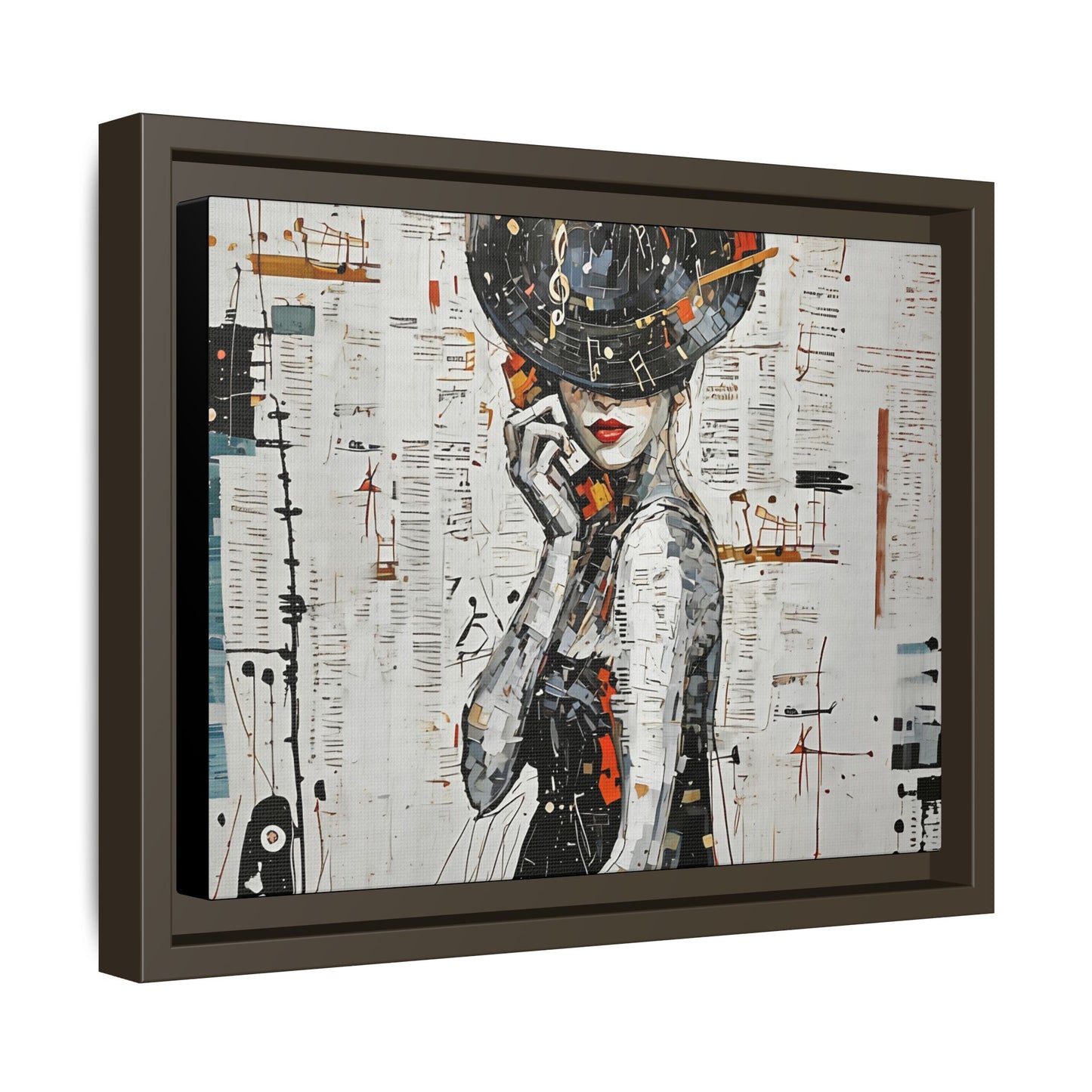 Framed Art Print - Contemporary Wall Decor, Urban Aesthetic, Gallery Style Artwork, Gift for Art Lovers, Modern Home Decor