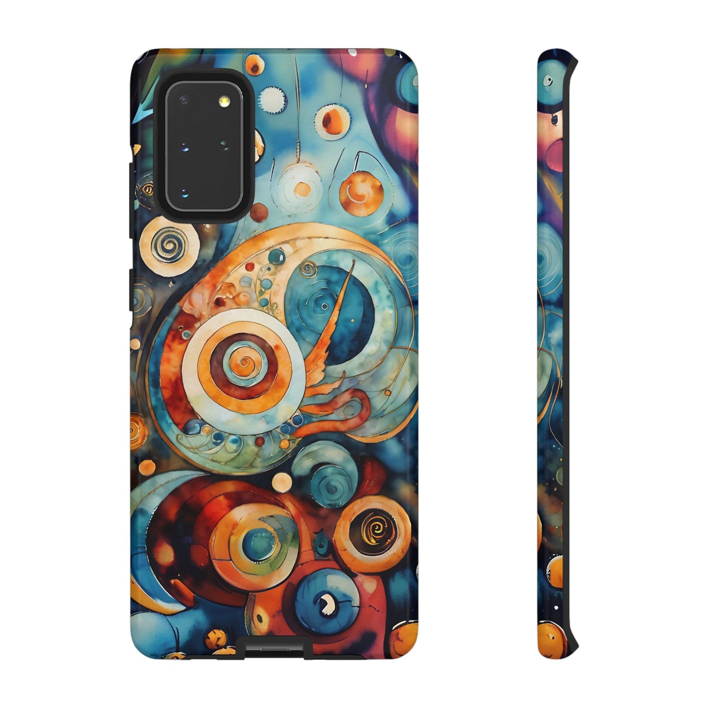 Phone Cases - Beautiful Abstract Circular Art Design