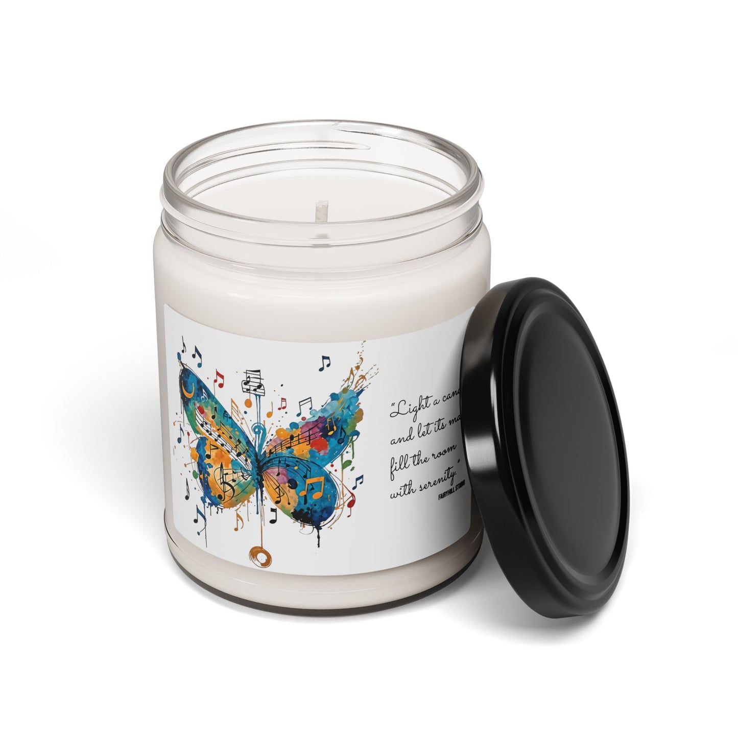 Floral Aromatic Soy Candle - 9oz | Hand-poured Scented Candle for Relaxation & Home Decor