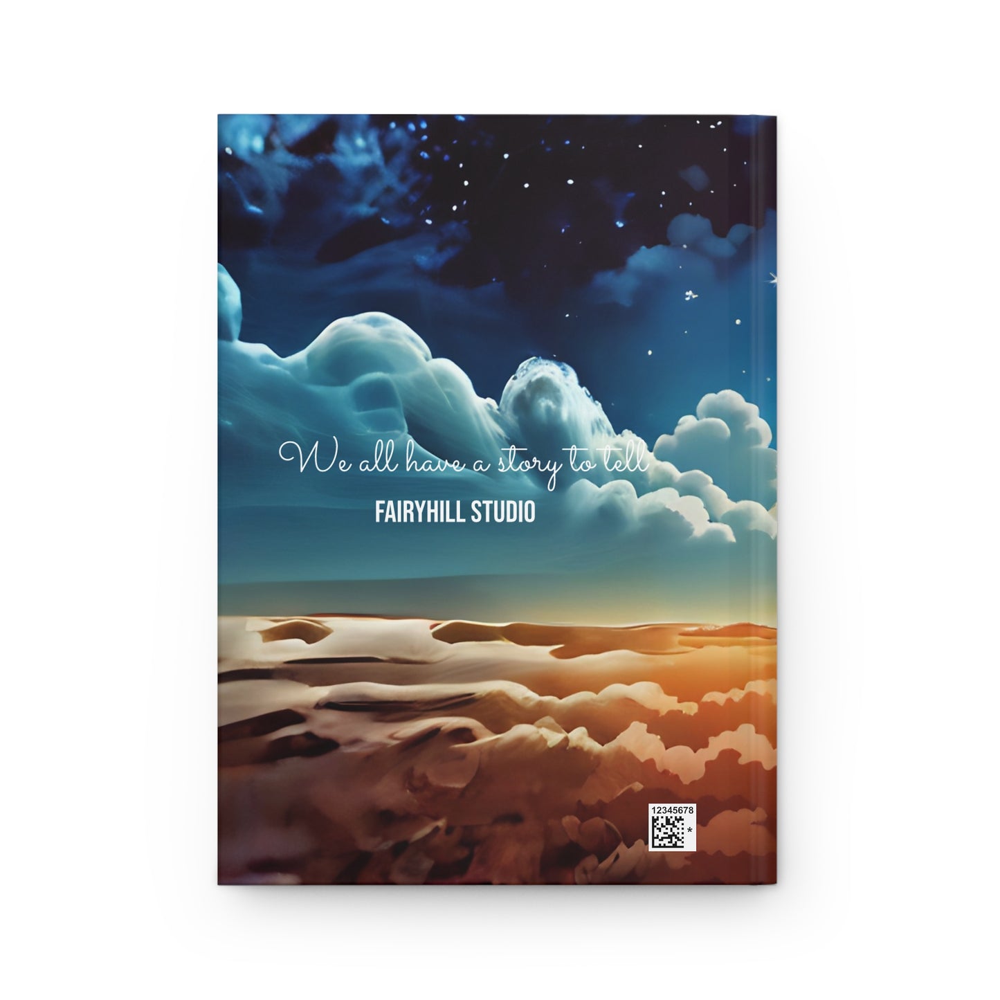 Hardcover Sun moon and stars Art Matte