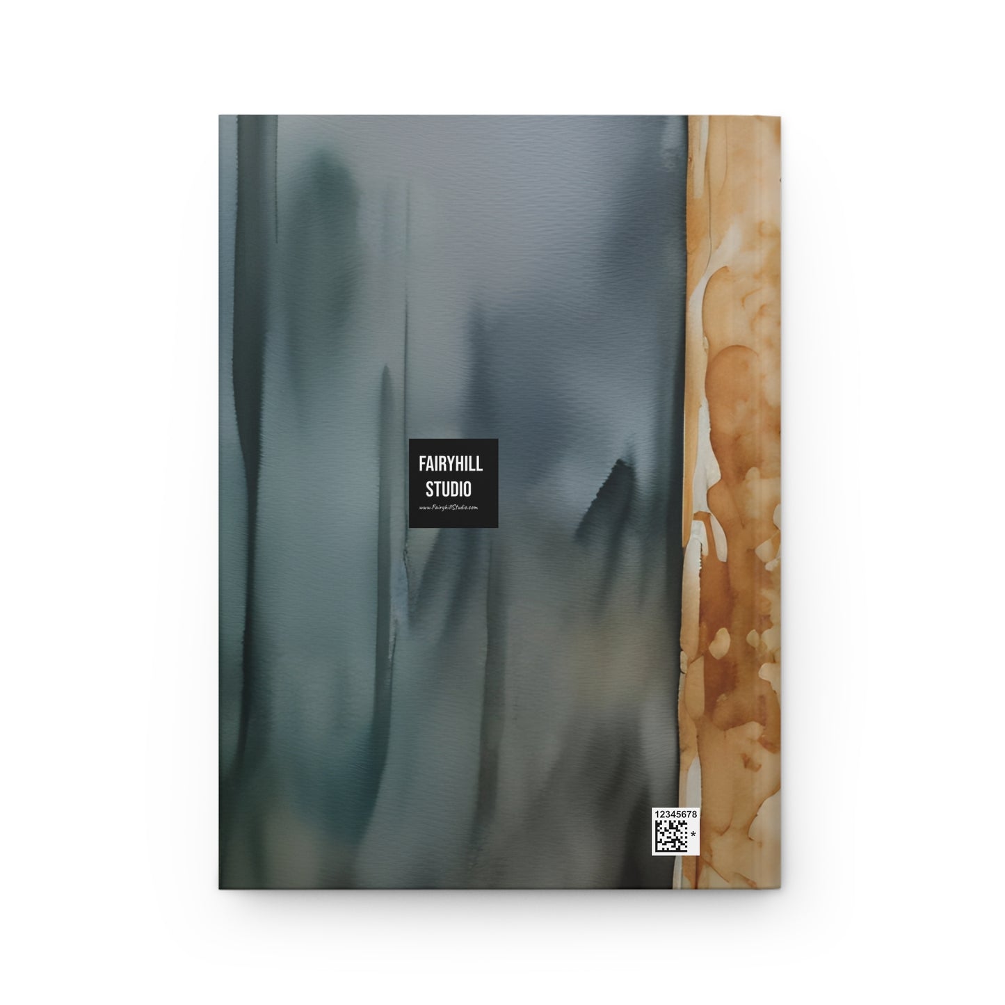 Coffee Hair Art Hardcover Journal Matte