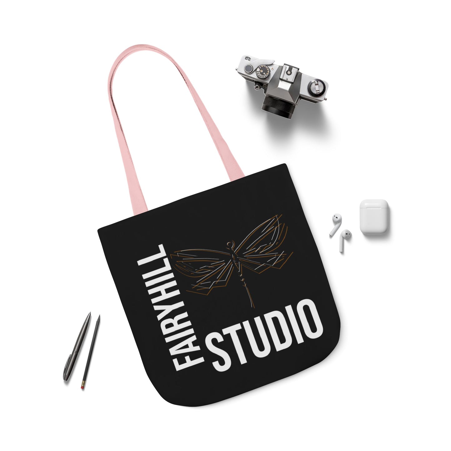 FairyHill Studio  Canvas Tote Bag - Perfect for Beach Days, Eco-Friendly Shopping, and Summer Fun!