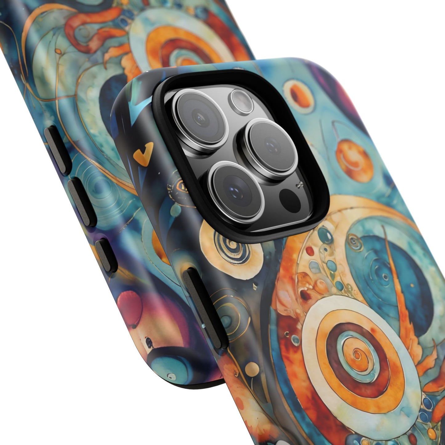 Phone Cases - Beautiful Abstract Circular Art Design