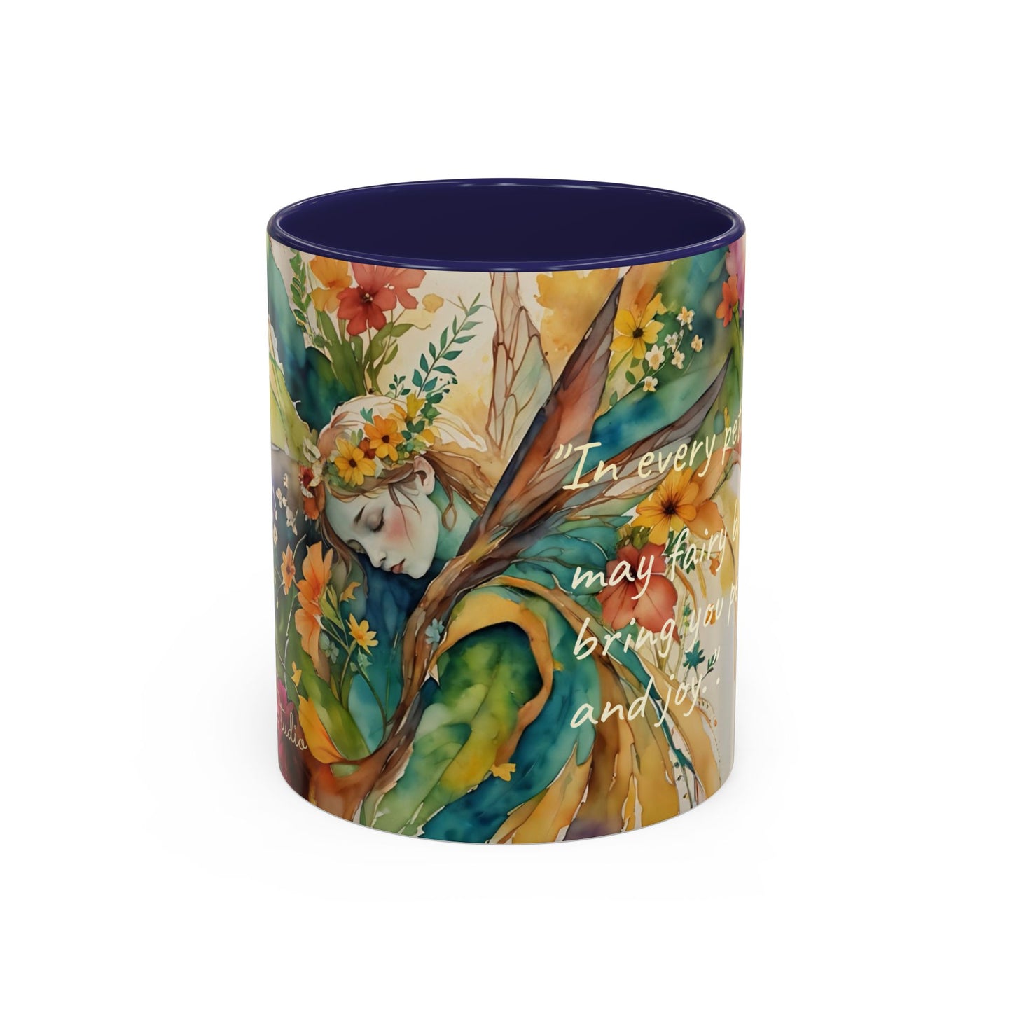 Garden fairy-Themed Coffee Mug - 11 & 15oz Accent Mug for Fairy Lovers