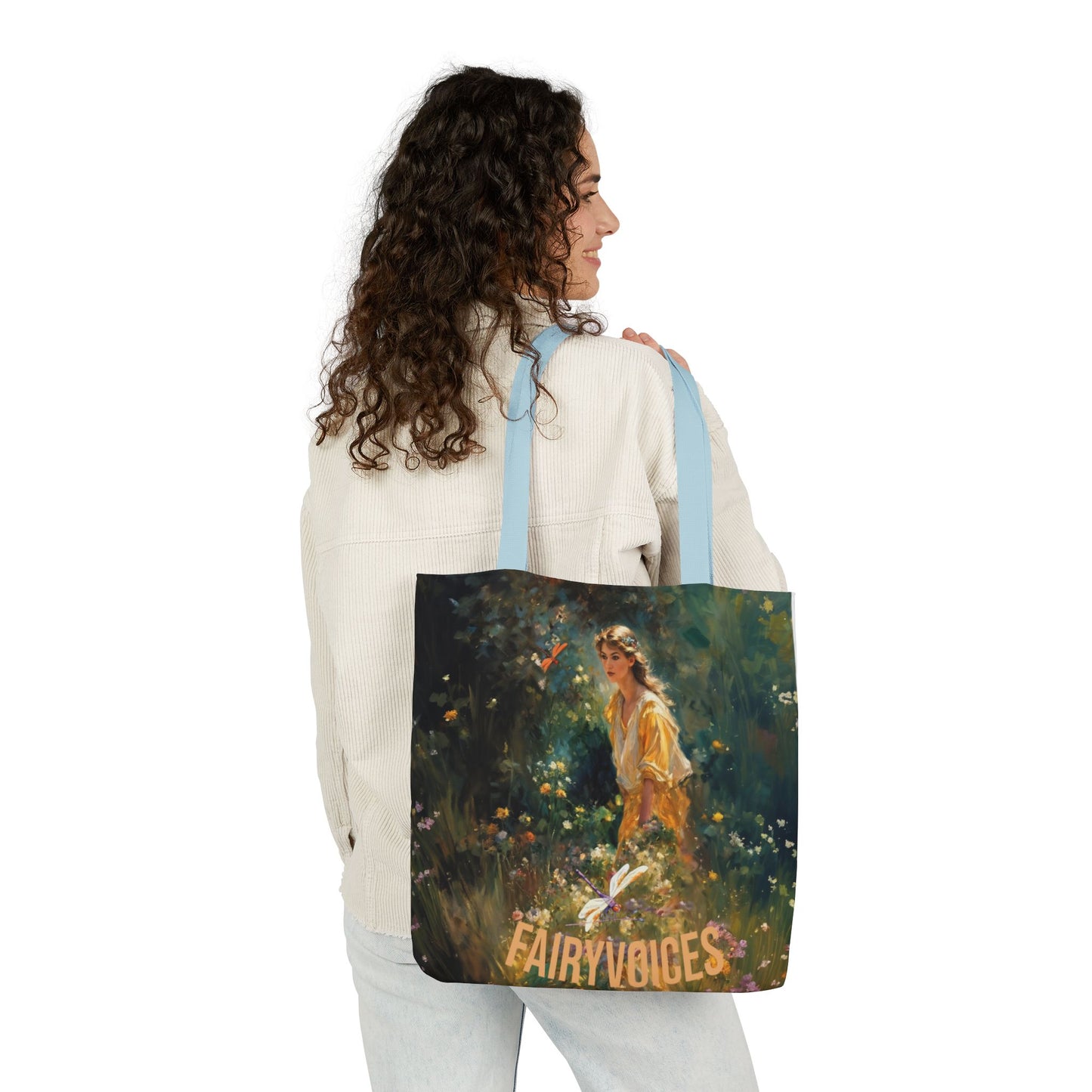 FAIRY VOICES - Canvas Tote Bag - Perfect for Beach Days, Eco-Friendly Shopping, and Summer Fun!