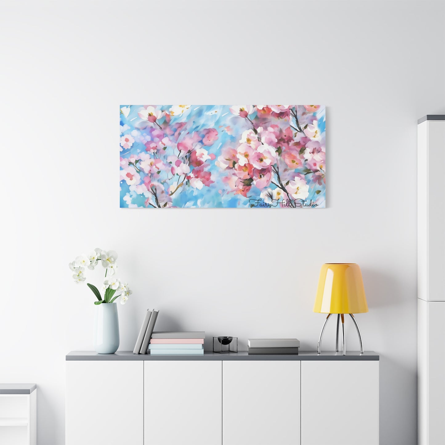 Canvas Wall Art - Floral Cherry Blossom