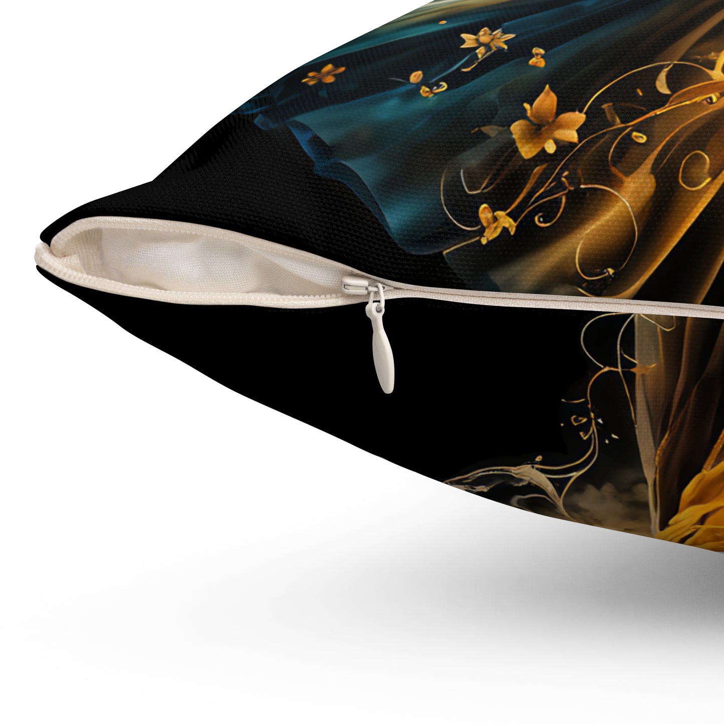 Spun Polyester Square Pillow