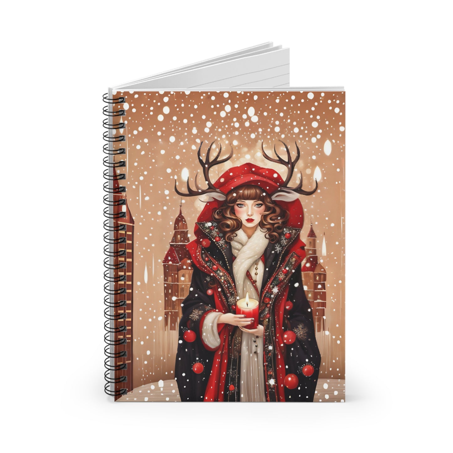 Spiral Notebook -My Christmas Dear Art