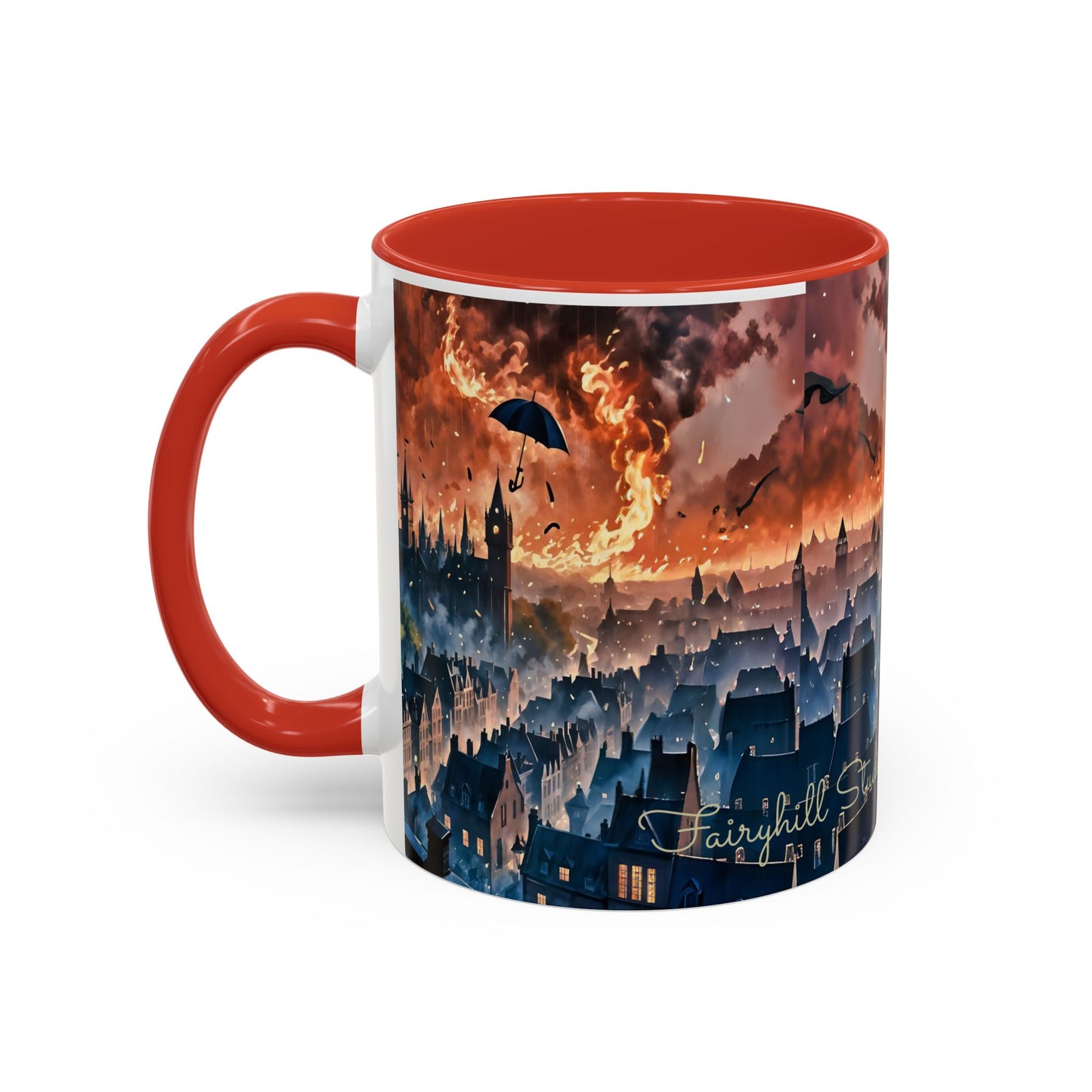 Coffee Mug Mary Poppins Night Cityscape 11oz