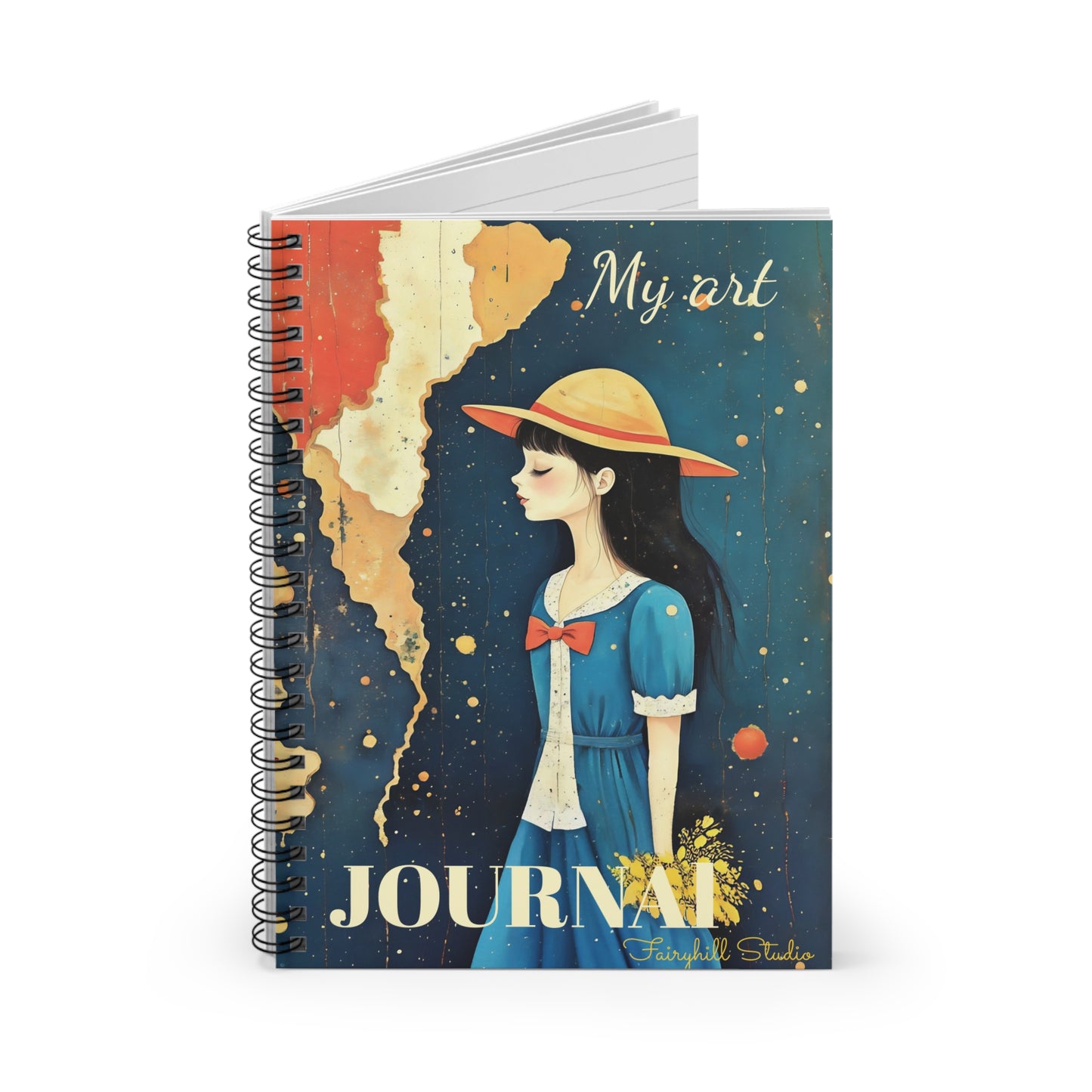 Spiral Notebook - Be Mindful Madeline my  art Journal