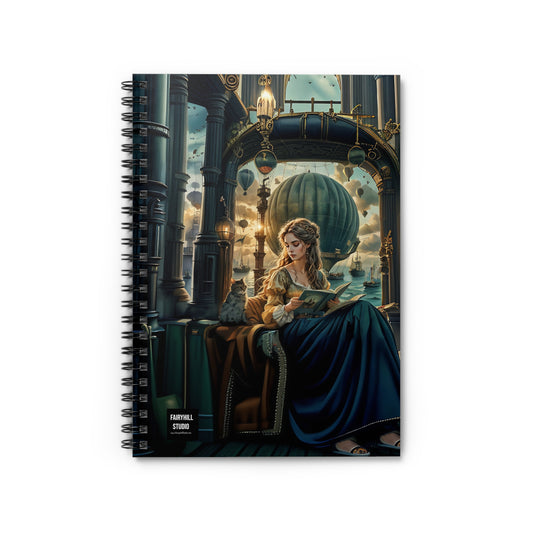 18th Century Woman Ruled Notebook