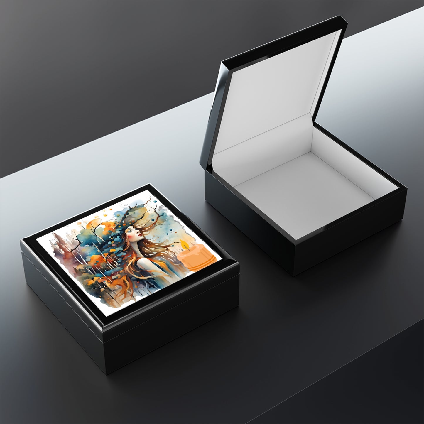Memories Jewelry Box - Elegant Decor for Special Occasions Fairyhill Studio