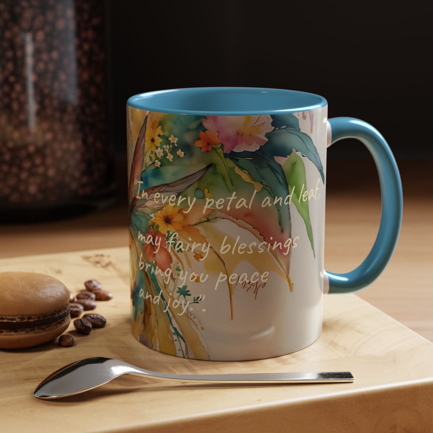 Garden fairy-Themed Coffee Mug - 11 & 15oz Accent Mug for Fairy Lovers