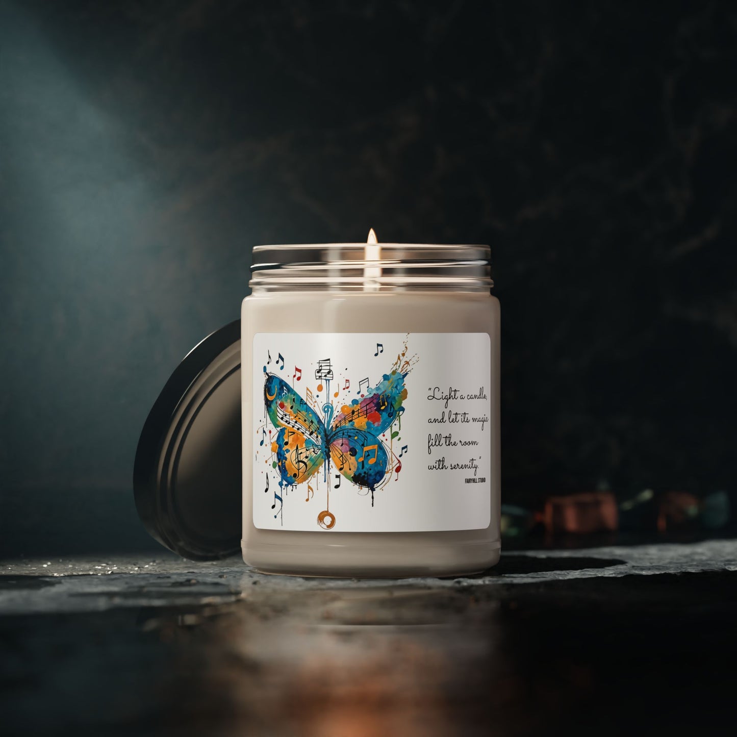 Floral Aromatic Soy Candle - 9oz | Hand-poured Scented Candle for Relaxation & Home Decor