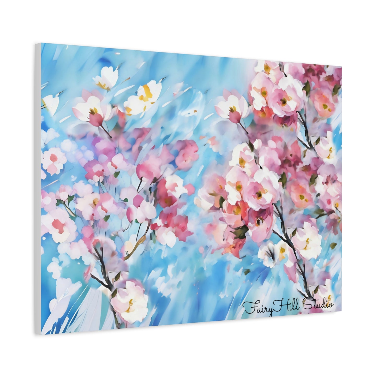 Canvas Wall Art - Floral Cherry Blossom