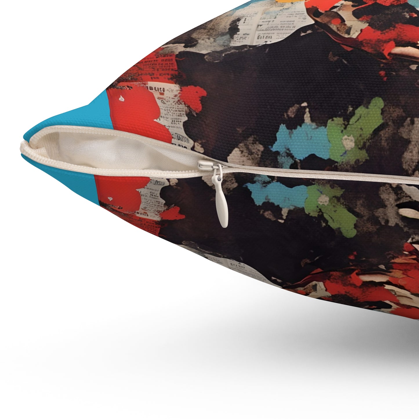 Spun Polyester Square Pillow