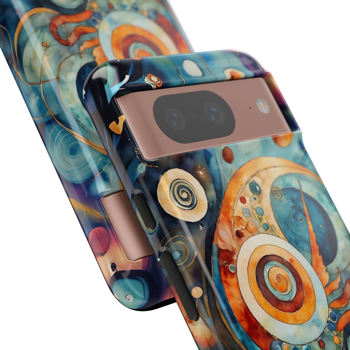 Phone Cases - Beautiful Abstract Circular Art Design