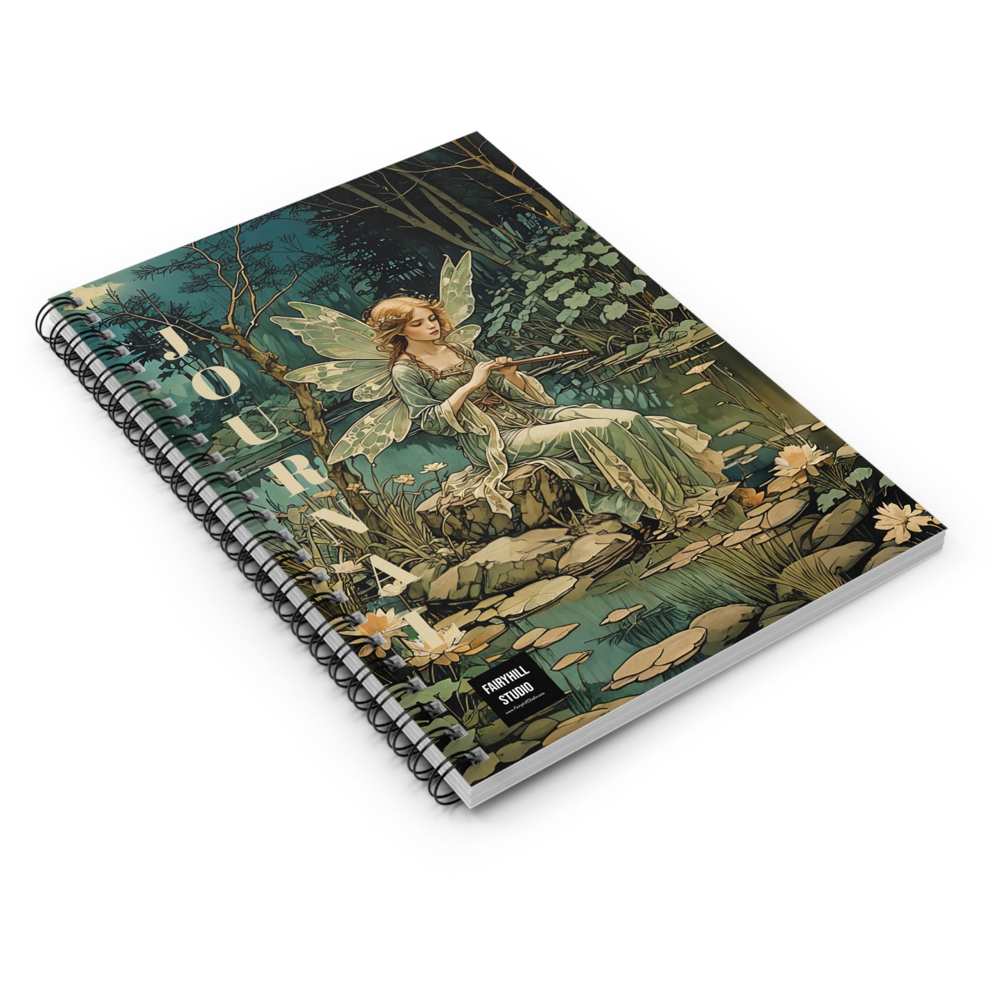 Spiral Notebook - Ruled Line - The Fairy of the Lake