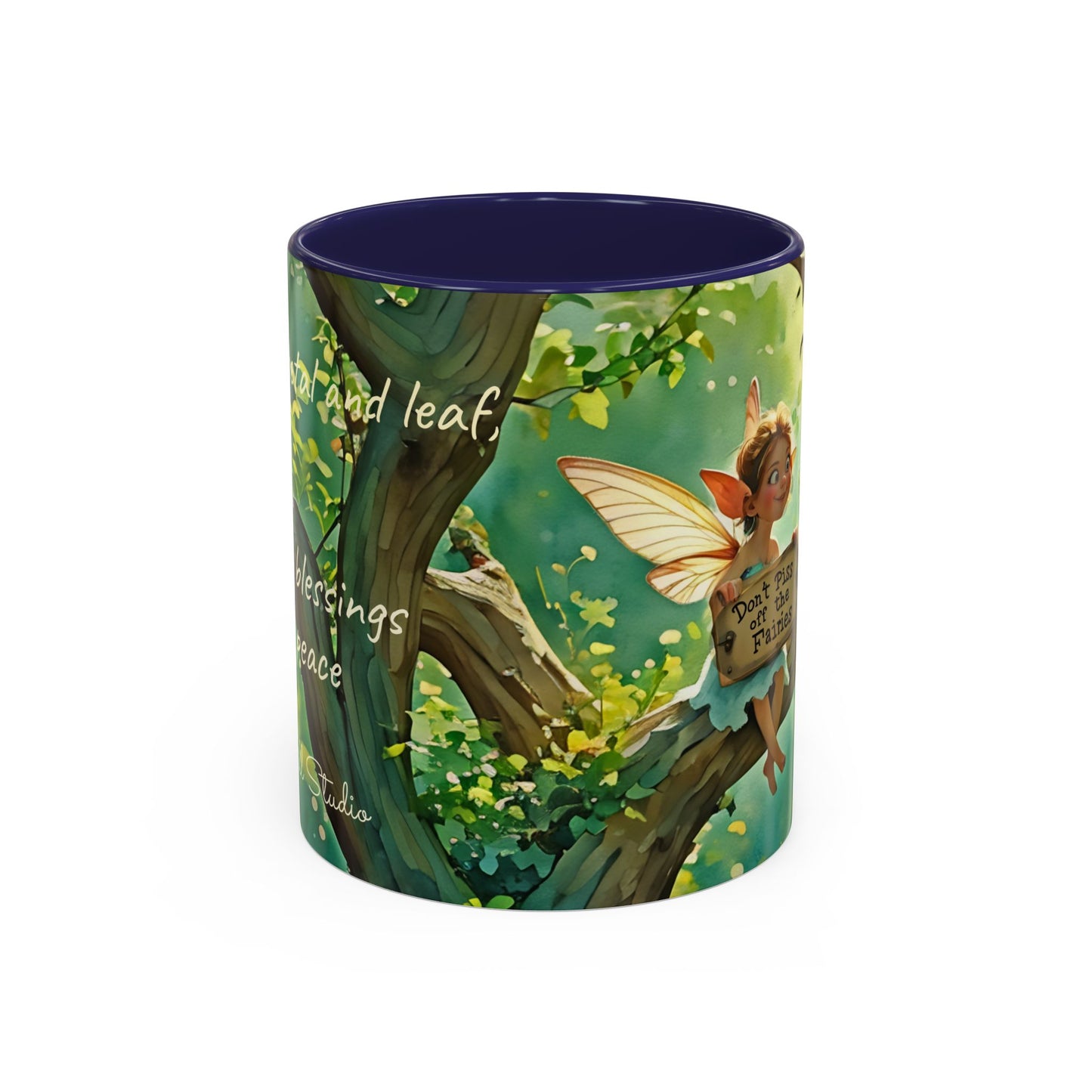 Garden fairy-Themed Coffee Mug - 11 & 15oz Accent Mug for Fairy Lovers
