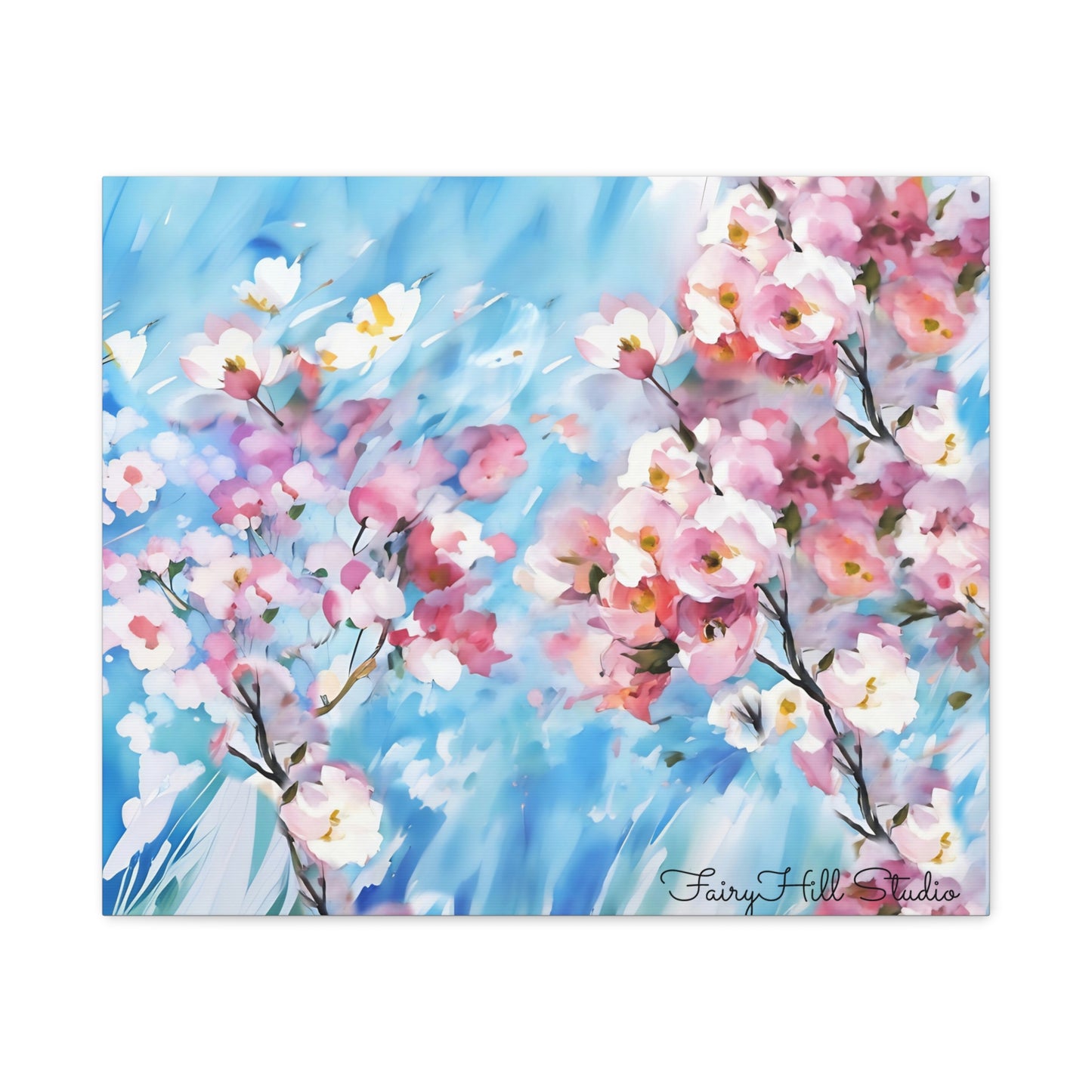 Canvas Wall Art - Floral Cherry Blossom