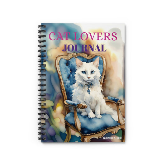 Cat Lovers Spiral Notebook