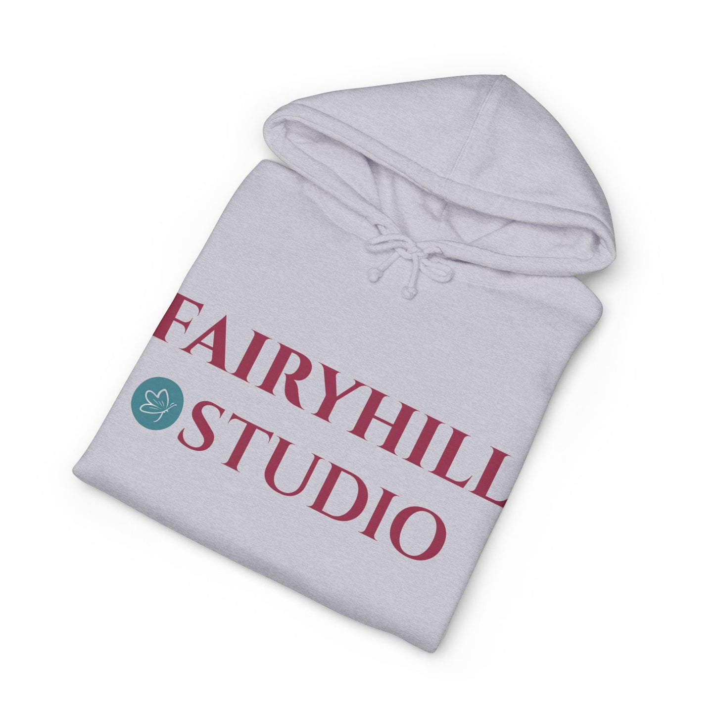 Fairyhill Studio Hoodie — Minimal Logo Pullover for Creatives