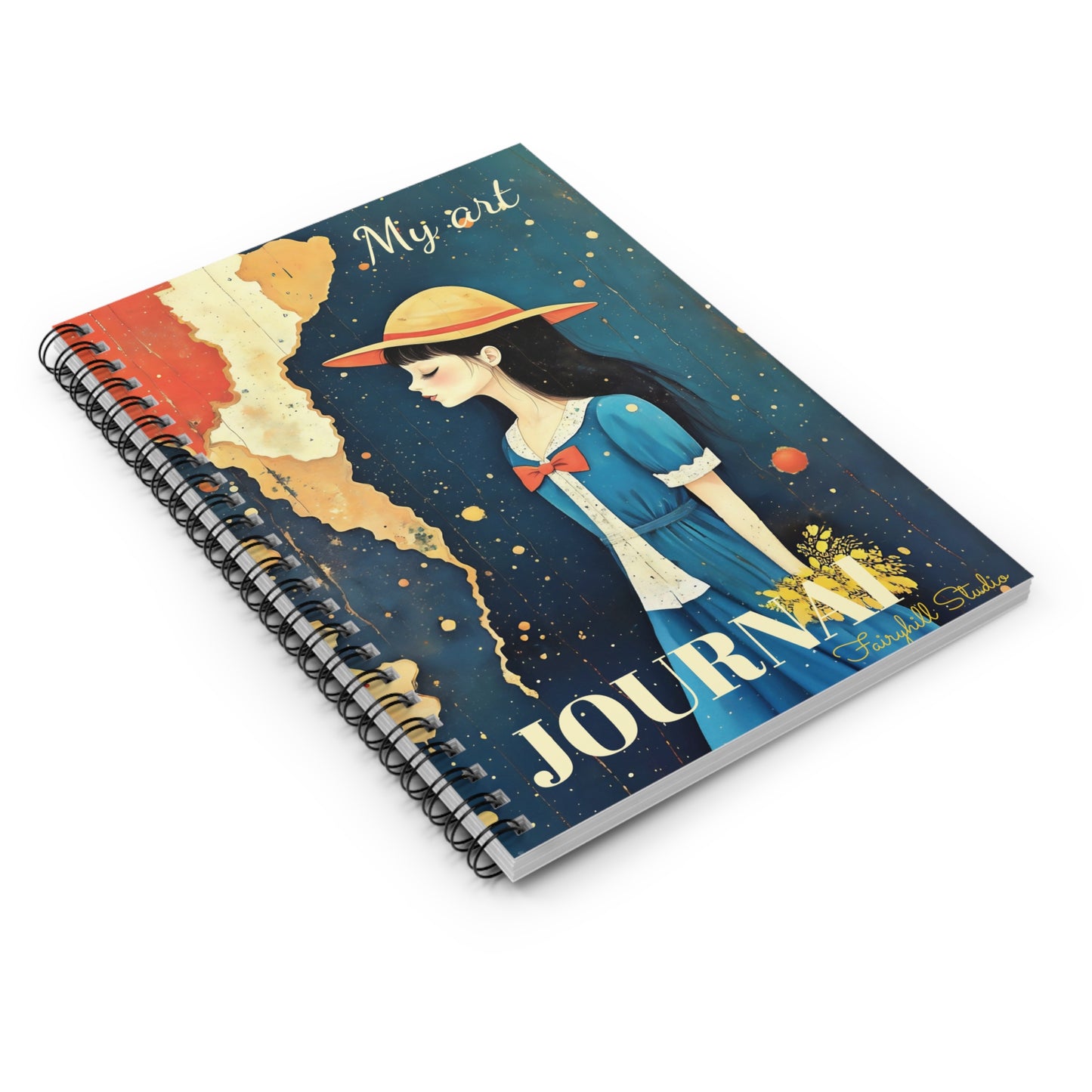 Spiral Notebook - Be Mindful Madeline my  art Journal