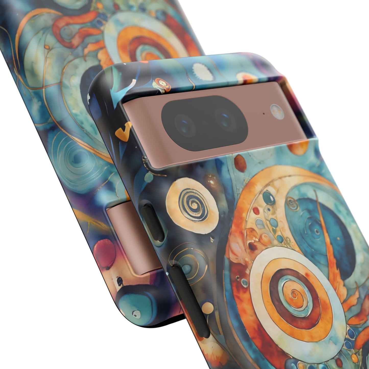 Phone Cases - Beautiful Abstract Circular Art Design