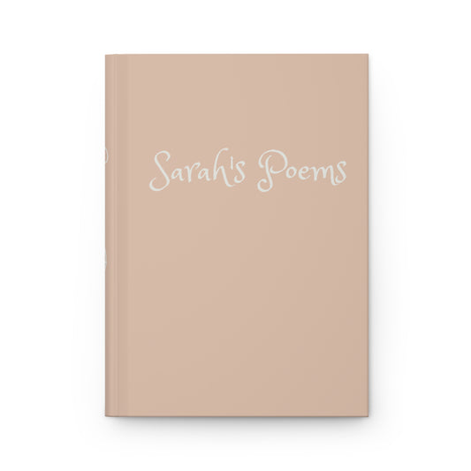 Customized Beige Hardcover Journal